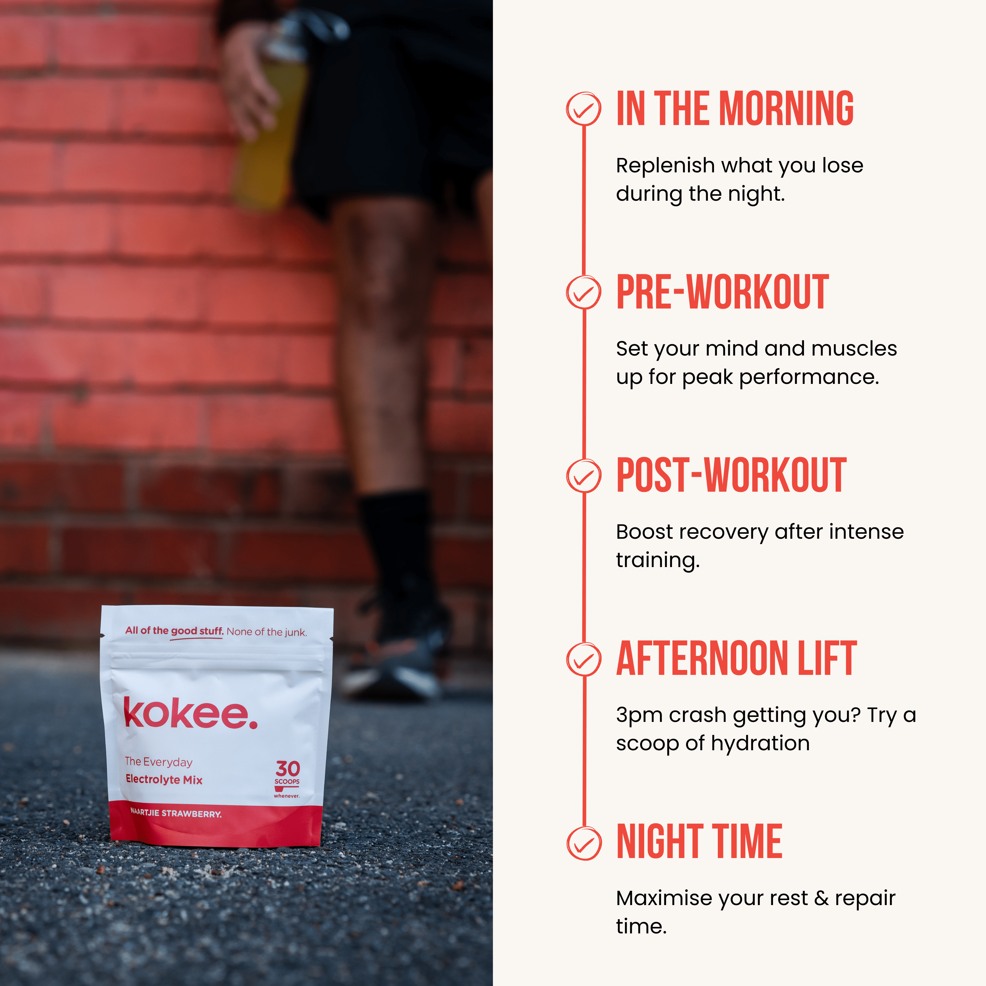 The Kokee Electrolyte Stack: Balanced by Design, Built for Real Life (and Big Days) - Kokee